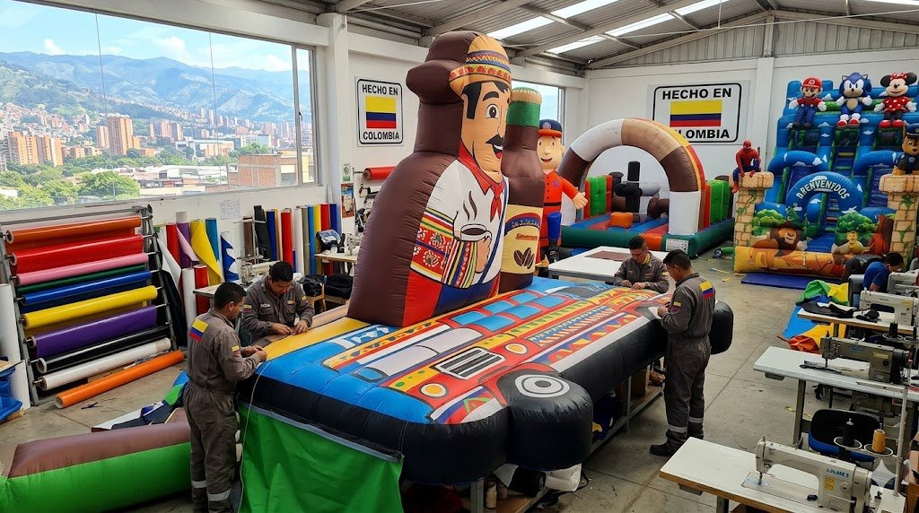 Fabricación de Inflables Personalizados en Colombia